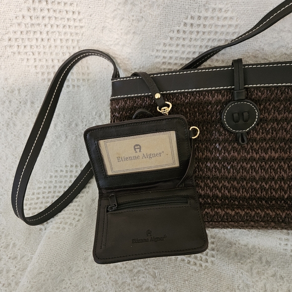 Aigner straw purse - Picture 2 of 4